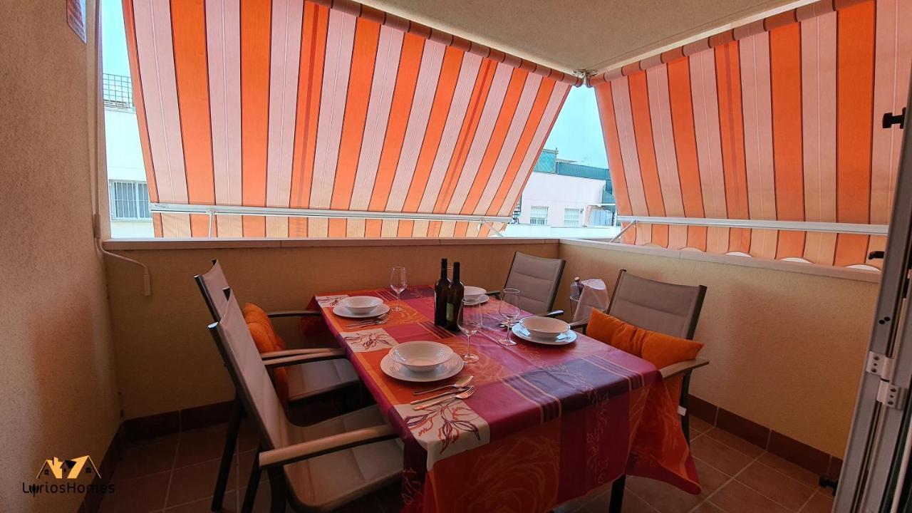 Lyrioshomes Beach Roquetas De Mar , Piscina Y Parque Infantil מראה חיצוני תמונה